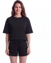 BOSS - Summer Short Sleeve Cotton Pyjamas 50561609 - Lyst