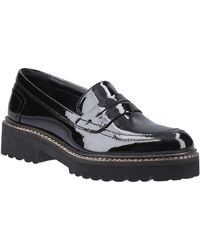 Pod - Kenny Leather Patent Loafers - Lyst