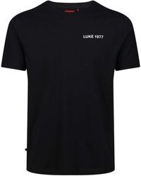 Luke 1977 - Volwassen Grivola Rug T-shirt Met Opdruk (zwart) - Lyst