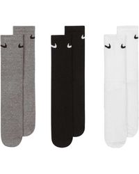 Nike - Adult Lightweight Everyday Crew Socks (Pack Of 3) - Lyst
