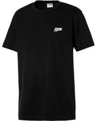 PUMA - Multiple Logo Graphic T-Shirt Top 578158 01 Cotton - Lyst