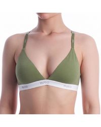 BOSS - Cotton Triangle Bra 50557093 - Lyst