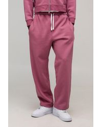 BoohooMAN - Essential Washed Baggy Drop Crotch Jogger - Lyst