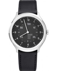 Mondaine - Mh1-R2S20-Lb Helvetica Regular Smartwatch - Lyst