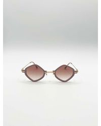 SVNX - Diamond Shape Sunglasses - Lyst