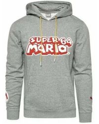PUMA - X Super Mario Nintendo Long Sleeve Pullover Hoodie 589098 01 Cotton - Lyst