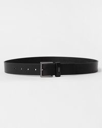 HUGO - Giove Sz35 Smooth Leather Belt 001 - Lyst