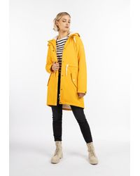 Dreimaster - Mackintosh Met Teddy Voering Zonnig - Lyst