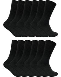 Sock Snob - 12 Pairs Thermal Diabetic Socks - Lyst