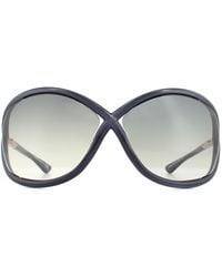 Tom Ford - Sunglasses 0009 Whitney 0B5 Crystal Gradient - Lyst