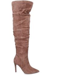 Carvela Kurt Geiger - Leather Spicy Slouch Boots Leather - Lyst