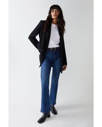 Warehouse - Comfort Stretch Bootcut Jeans - Lyst