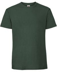 Fruit Of The Loom - Iconic Premium Ringspun Cotton T-Shirt (Bottle) - Lyst