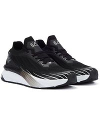 EA7 - Crusher Sonic Knit Trainers Nylon - Lyst