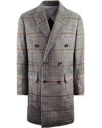 Hackett - Mayair Coat Wool - Lyst
