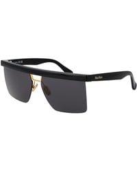 Max Mara - Zonnebril Mm0072 01A 60 - Lyst
