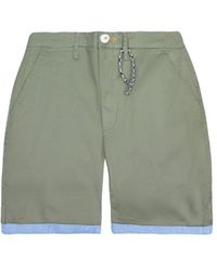 Pepe Jeans - Douglas Regular Fit Chino Shorts Green Bottoms Pm800744 768 Cotton - Lyst