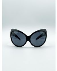 SVNX - Ultra Curved Wrap Around Sunglasses - Lyst