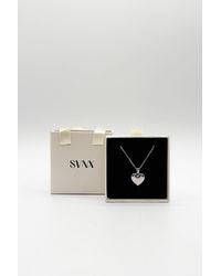 SVNX - Heart Pendant Necklace - Lyst