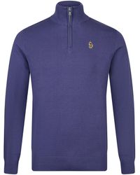 Luke 1977 - Pretender Funnel Neck Knitted Jumper - Lyst