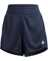 adidas Originals - Pacer Essentials Knit High-Rise Shorts - Lyst