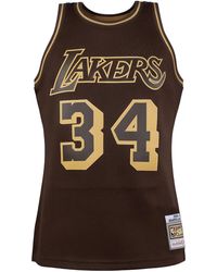 Mitchell & Ness - Nba Los Angeles Lakers 34 O'Neal Swingman Jersey - Lyst