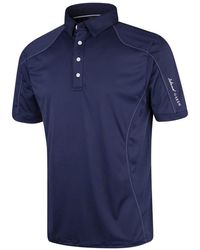Island Green - Topstitched Golf Polo Shirt - Lyst