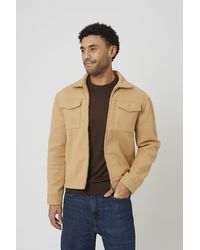 Brave Soul - Faux Wool Western Style Jacket - Lyst