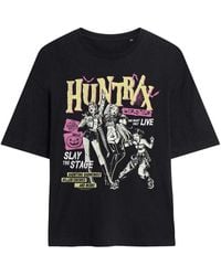 K-Pop Demon Hunters - Ladies Huntrix World Tour Punk Oversized T-Shirt - Lyst