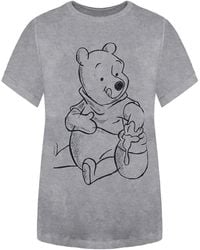 Disney - Winnie The Pooh Sketch T-Shirt Cotton - Lyst