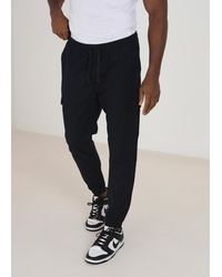 Brave Soul - 'Beach' Cotton Linen Blend Cargo Trousers - Lyst