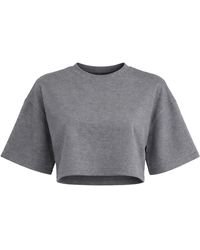 PUMA - X Rihanna Fenty Crew Crop Top Cotton - Lyst