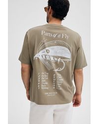 Grimelange - Printed Crew Neck T-Shirt - Lyst