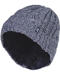 Heat Holders - Ladies Cable Turnover Warm Thermal Beanie Hat - Lyst
