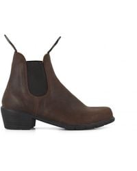 Blundstone - Chelsea Heel Antique Boots Leather - Lyst