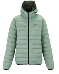 Regatta - Marizion Baffled Hooded Padded Jacket (Glacier) - Lyst