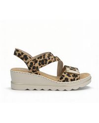 Rieker - 67410 Cross Strap Sandals Multi - Lyst