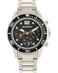 Breed - Pegasus Bracelet Watch W/Day/Date - Lyst