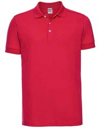 Russell - Pique Stretch Polo Shirt (Classic) - Lyst