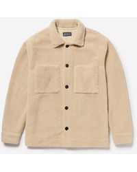 Oliver Sweeney - Fleece Overshirt - Lyst