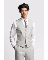 Ted Baker - Single Breasted Five Button V-Neck Slim Fit Suit Waistcoat - Lyst