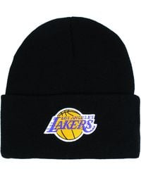 Mitchell & Ness - Nba Los Angeles Lakers Team Beanie - Lyst