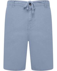 KAM Jeanswear - Kam Cotton Linen Shorts Plus Size Big & Tall - Lyst