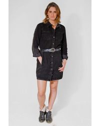 Secret Label - Denim Shirt Dress - Lyst