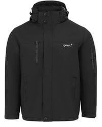 Gelert - Hooded Solid Patterned Parka Jacket - Lyst