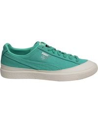 PUMA - Clyde X Diamond Supply Co Textile Low Lace Up Trainers 365651 01 - Lyst