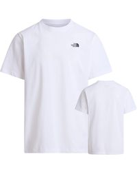 The North Face - Evolution Embroidered Logo Simple Dome T Shirt Cotton - Lyst