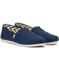 TOMS - Alpargata Cotton Canvas Espadrilles Rubber - Lyst