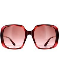 Guess - Square Tortoise Gradient Sunglasses - Lyst