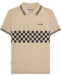 Lambretta - Ss25 Two Tone Tipped Polo Shirt Cotton - Lyst